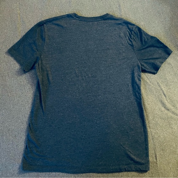 Lucky Brand LA 4-Leaf Clover Shirt Blue size Medium - Picture 6 of 6